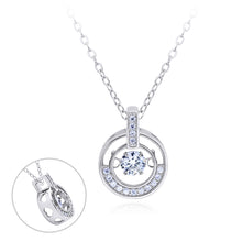 Load image into Gallery viewer, Silver Necklace With Cubic Zirconia
