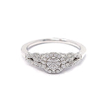 Silver Clear Cubic Zirconia Ring